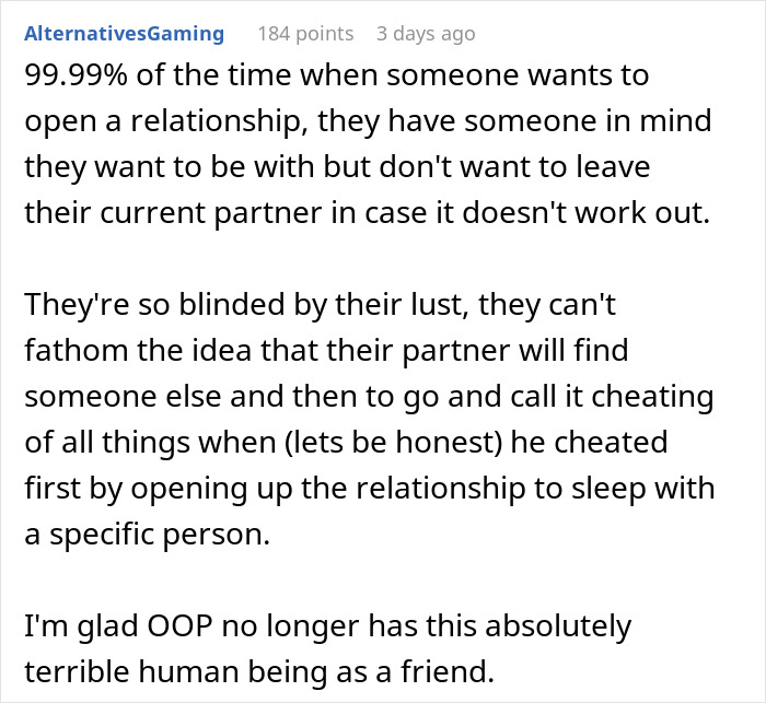 Childhood Friendship Ends After Woman Tries To Hold Guy Accountable For Open Relationship Drama Childhood Friendship Ends After Woman Tries To Hold Guy Accountable For Open Relationship Drama