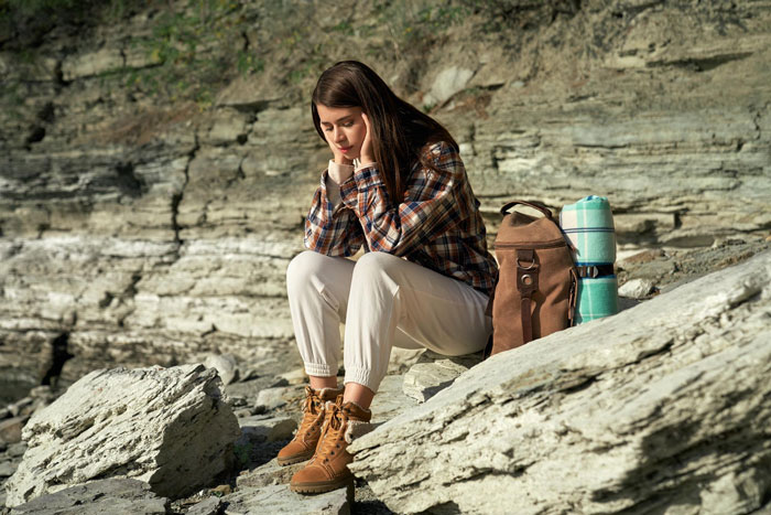 Woman Plans A Casual Hike With Friends, Ends Up Stranded On A Route Better Suited For Bikes And ATVs