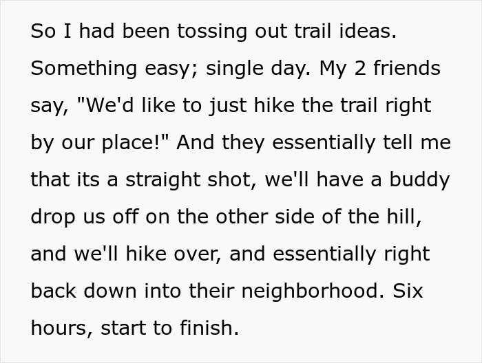 Woman Plans A Casual Hike With Friends, Ends Up Stranded On A Route Better Suited For Bikes And ATVs