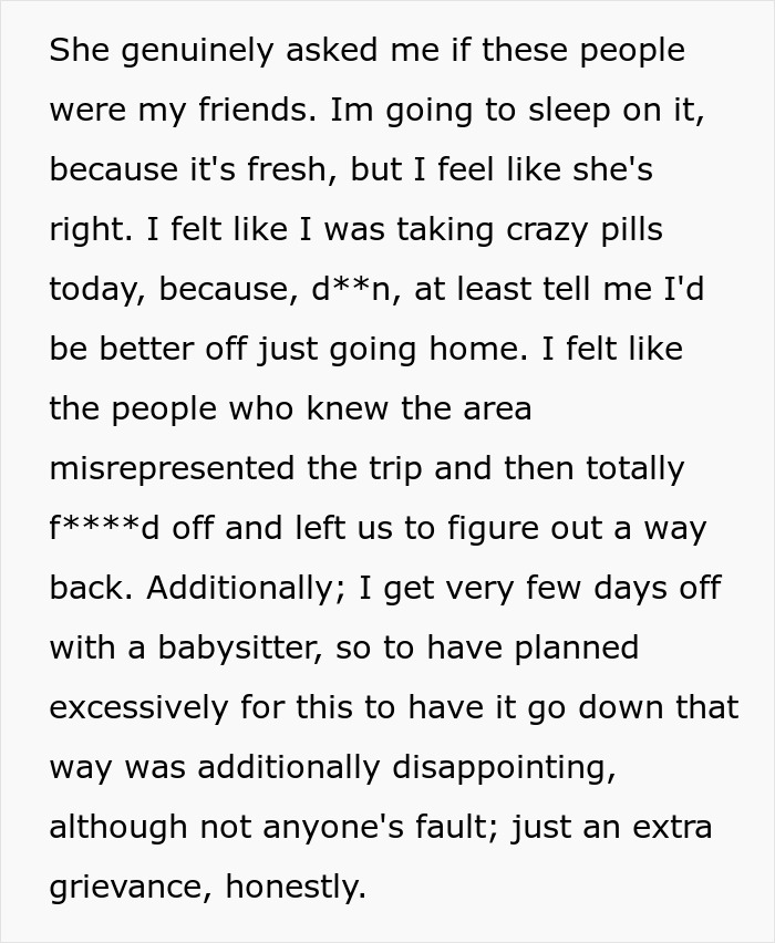 Woman Plans A Casual Hike With Friends, Ends Up Stranded On A Route Better Suited For Bikes And ATVs