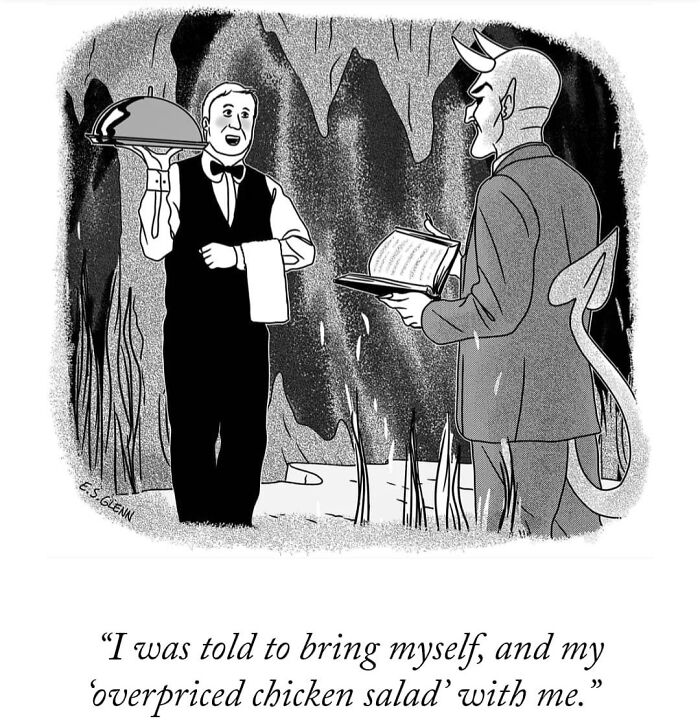 Funny Single-Panel Comics By E.S. Glenn That Poke Fun At Modern Life (38 Comics) Funny Single-Panel Comics By E.S. Glenn That Poke Fun At Modern Life (38 Comics)