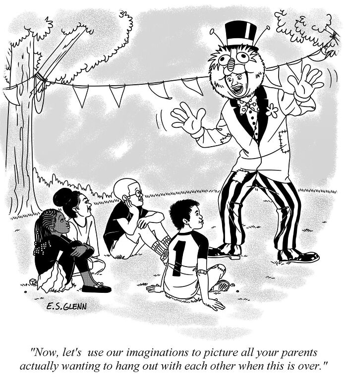 Funny Single-Panel Comics By E.S. Glenn That Poke Fun At Modern Life (38 Comics) Funny Single-Panel Comics By E.S. Glenn That Poke Fun At Modern Life (38 Comics)