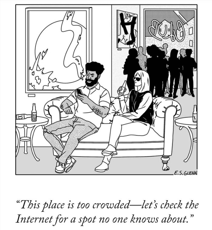 Funny Single-Panel Comics By E.S. Glenn That Poke Fun At Modern Life (38 Comics) Funny Single-Panel Comics By E.S. Glenn That Poke Fun At Modern Life (38 Comics)