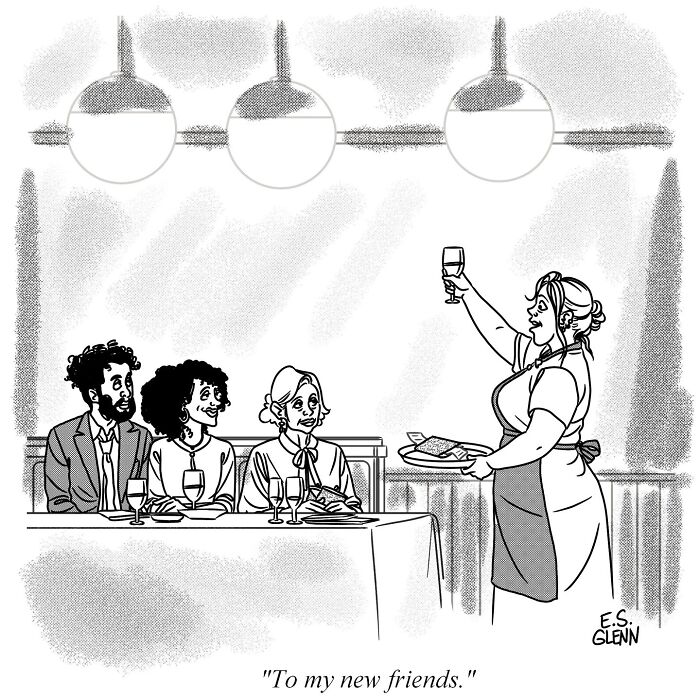 Funny Single-Panel Comics By E.S. Glenn That Poke Fun At Modern Life (38 Comics) Funny Single-Panel Comics By E.S. Glenn That Poke Fun At Modern Life (38 Comics)