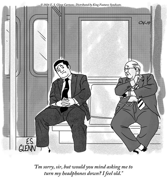 Funny Single-Panel Comics By E.S. Glenn That Poke Fun At Modern Life (38 Comics) Funny Single-Panel Comics By E.S. Glenn That Poke Fun At Modern Life (38 Comics)