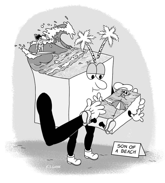 Funny Single-Panel Comics By E.S. Glenn That Poke Fun At Modern Life (38 Comics) Funny Single-Panel Comics By E.S. Glenn That Poke Fun At Modern Life (38 Comics)