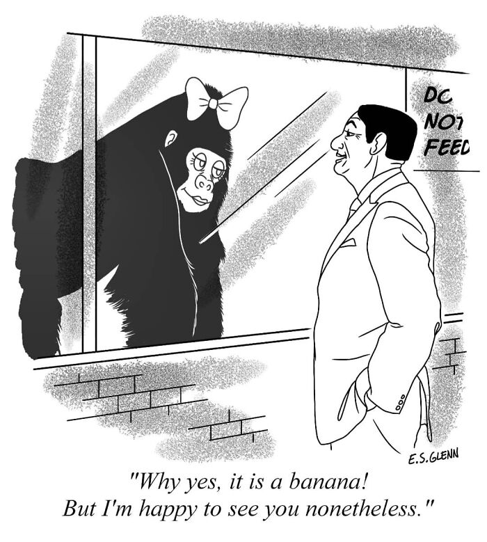 Funny Single-Panel Comics By E.S. Glenn That Poke Fun At Modern Life (38 Comics) Funny Single-Panel Comics By E.S. Glenn That Poke Fun At Modern Life (38 Comics)