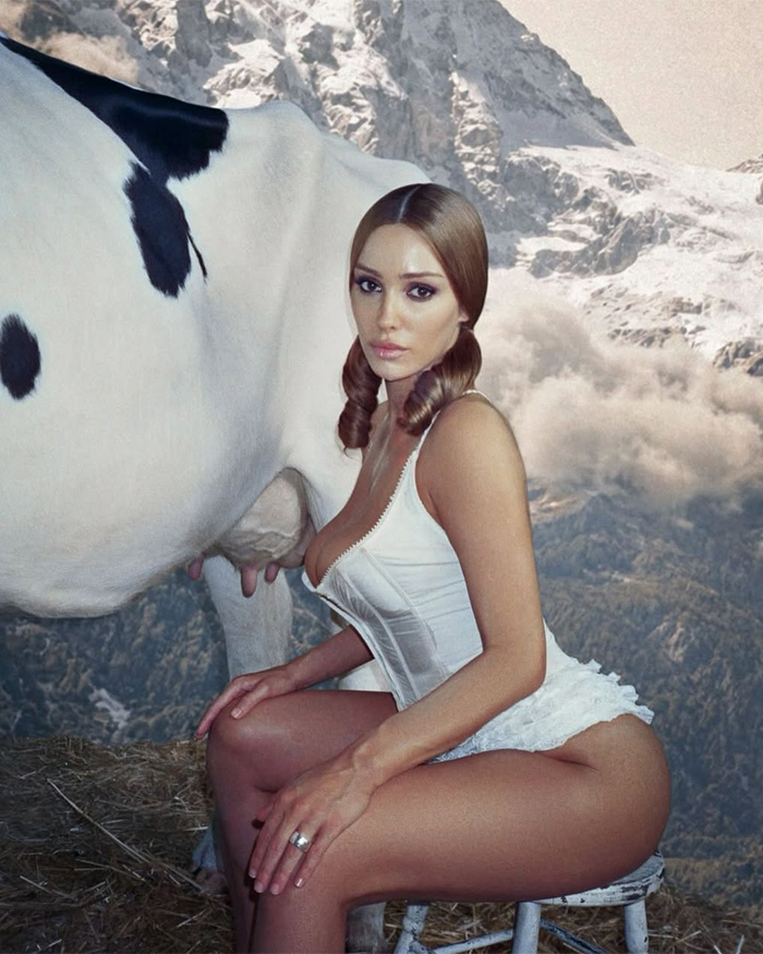 Bianca Censori Takes Up Baking In Raunchy Photo Shoot With Kanye After Controversial Milk-Drinking Music Video Bianca Censori Takes Up Baking In Raunchy Photo Shoot With Kanye After Controversial Milk-Drinking Music Video