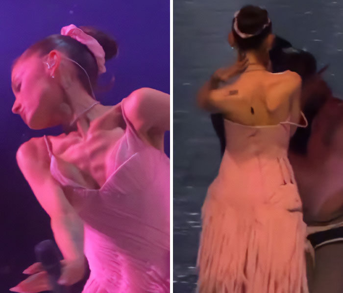 Detail In Backstage Snap From Ariana Grande’s Tour Has Fans “Worried This Is Gonna End Badly”