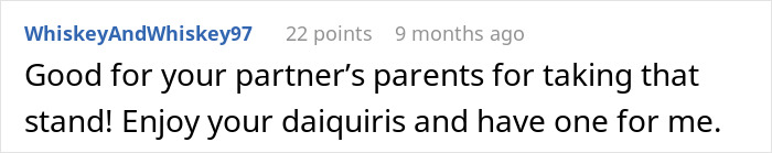 Guy Gains Newfound Respect For Partner&rsquo;s Selfish Parents After They Put Their Daughter In Her Place