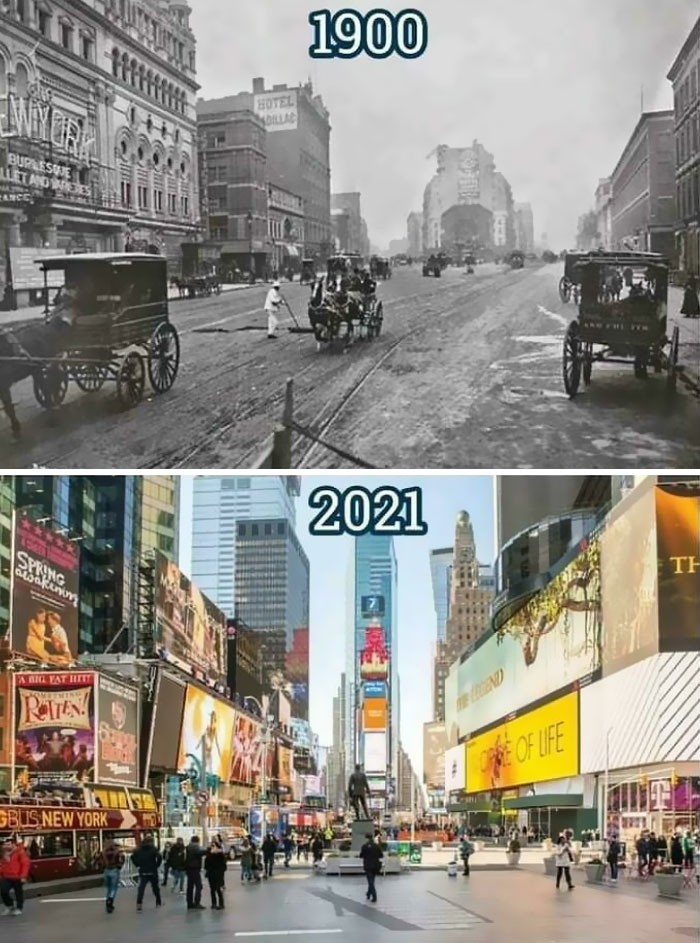 91 Before-And-After Photos That Show How Much America Has Changed 91 Before-And-After Photos That Show How Much America Has Changed