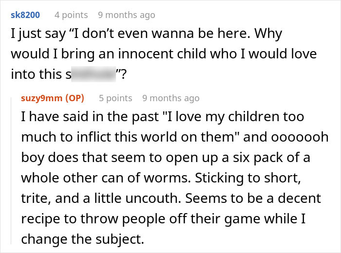 Woman Can’t Stand Child-Obsessed Friends Comments Anymore: “What The Hell Is Wrong With You?!” Woman Can’t Stand Child-Obsessed Friends Comments Anymore: “What The Hell Is Wrong With You?!”