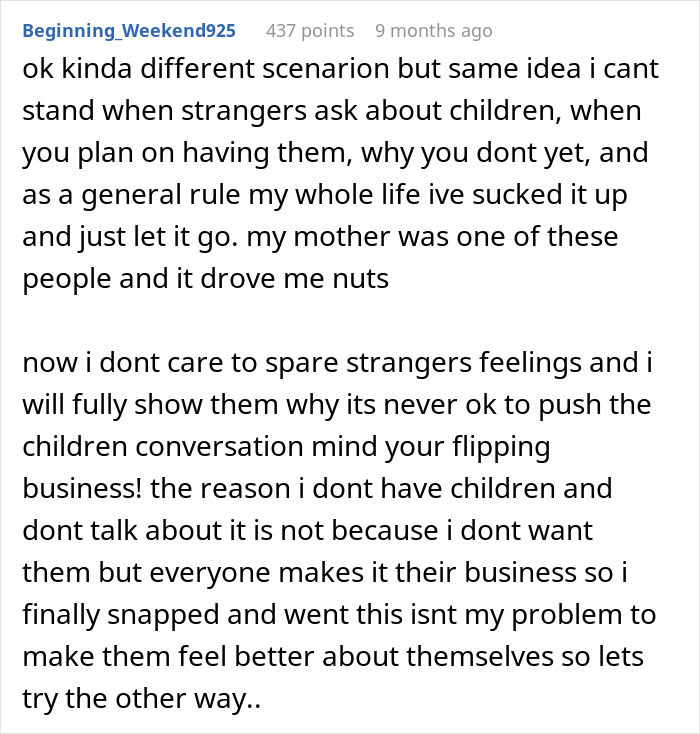 Woman Can’t Stand Child-Obsessed Friends Comments Anymore: “What The Hell Is Wrong With You?!” Woman Can’t Stand Child-Obsessed Friends Comments Anymore: “What The Hell Is Wrong With You?!”