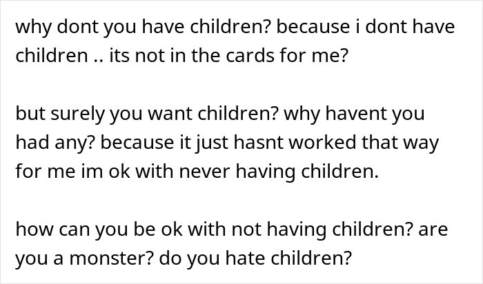 Woman Can’t Stand Child-Obsessed Friends Comments Anymore: “What The Hell Is Wrong With You?!” Woman Can’t Stand Child-Obsessed Friends Comments Anymore: “What The Hell Is Wrong With You?!”