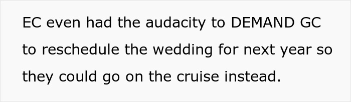Entitled Woman Tells Sister Her Wedding Is Ruining Her Vacation: “Practically Exploded” Entitled Woman Tells Sister Her Wedding Is Ruining Her Vacation: “Practically Exploded”