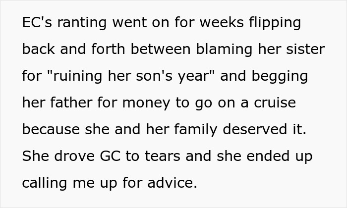 Entitled Woman Tells Sister Her Wedding Is Ruining Her Vacation: “Practically Exploded” Entitled Woman Tells Sister Her Wedding Is Ruining Her Vacation: “Practically Exploded”