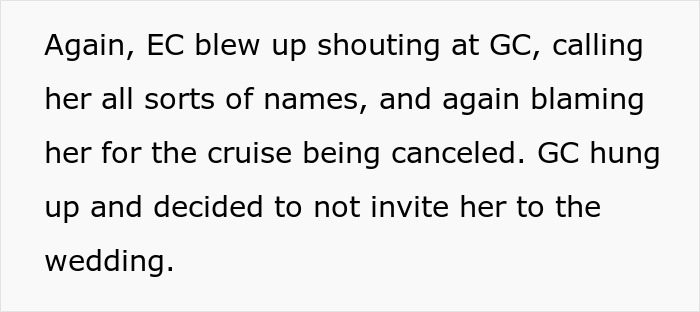 Entitled Woman Tells Sister Her Wedding Is Ruining Her Vacation: “Practically Exploded” Entitled Woman Tells Sister Her Wedding Is Ruining Her Vacation: “Practically Exploded”