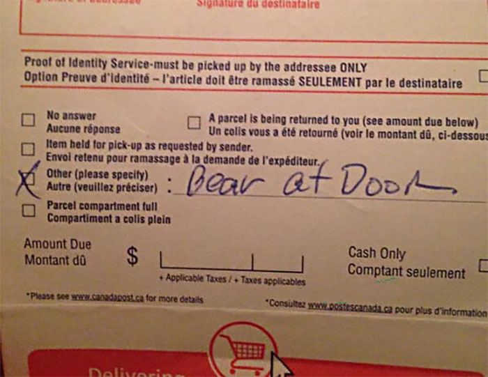 78 Times Delivery Fails Left People Speechless, Laughing, Or Crying 78 Times Delivery Fails Left People Speechless, Laughing, Or Crying