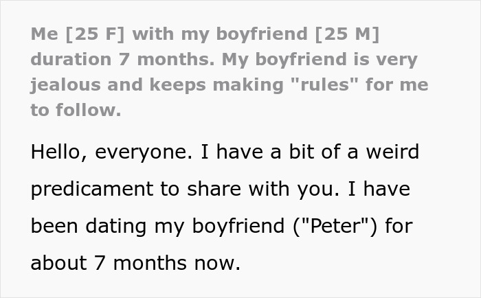 Toxic Guy Ends Up Single After Destroying GF’s Life With His Jealousy And Ridiculous “Rules” Toxic Guy Ends Up Single After Destroying GF’s Life With His Jealousy And Ridiculous “Rules”