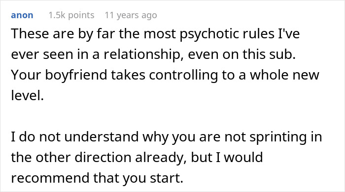 Toxic Guy Ends Up Single After Destroying GF’s Life With His Jealousy And Ridiculous “Rules” Toxic Guy Ends Up Single After Destroying GF’s Life With His Jealousy And Ridiculous “Rules”