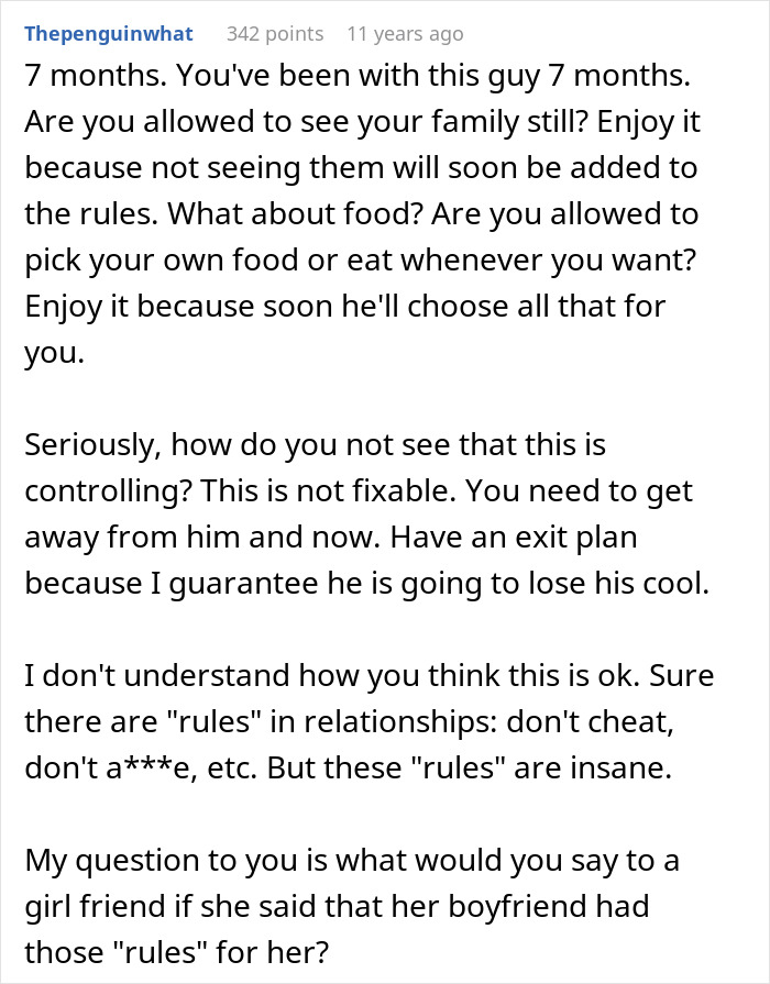 Toxic Guy Ends Up Single After Destroying GF’s Life With His Jealousy And Ridiculous “Rules” Toxic Guy Ends Up Single After Destroying GF’s Life With His Jealousy And Ridiculous “Rules”