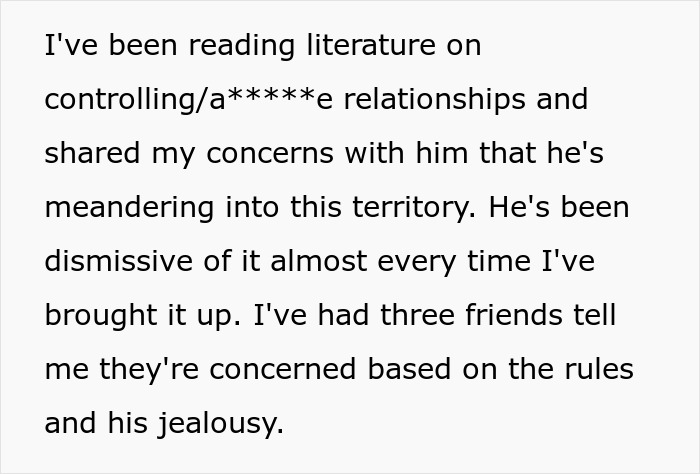 Toxic Guy Ends Up Single After Destroying GF’s Life With His Jealousy And Ridiculous “Rules” Toxic Guy Ends Up Single After Destroying GF’s Life With His Jealousy And Ridiculous “Rules”