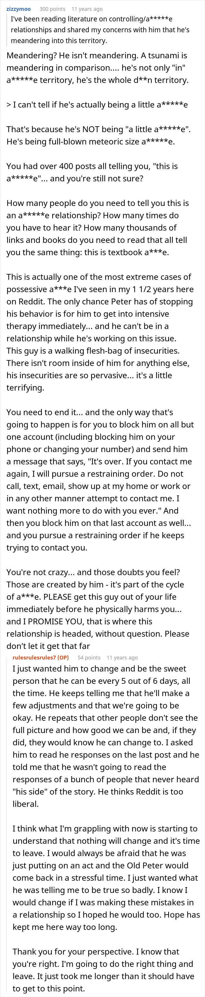 Toxic Guy Ends Up Single After Destroying GF’s Life With His Jealousy And Ridiculous “Rules” Toxic Guy Ends Up Single After Destroying GF’s Life With His Jealousy And Ridiculous “Rules”