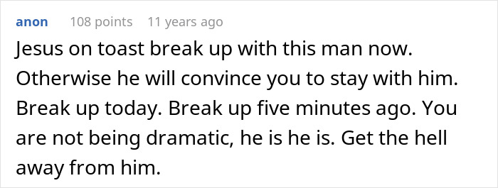 Toxic Guy Ends Up Single After Destroying GF’s Life With His Jealousy And Ridiculous “Rules” Toxic Guy Ends Up Single After Destroying GF’s Life With His Jealousy And Ridiculous “Rules”