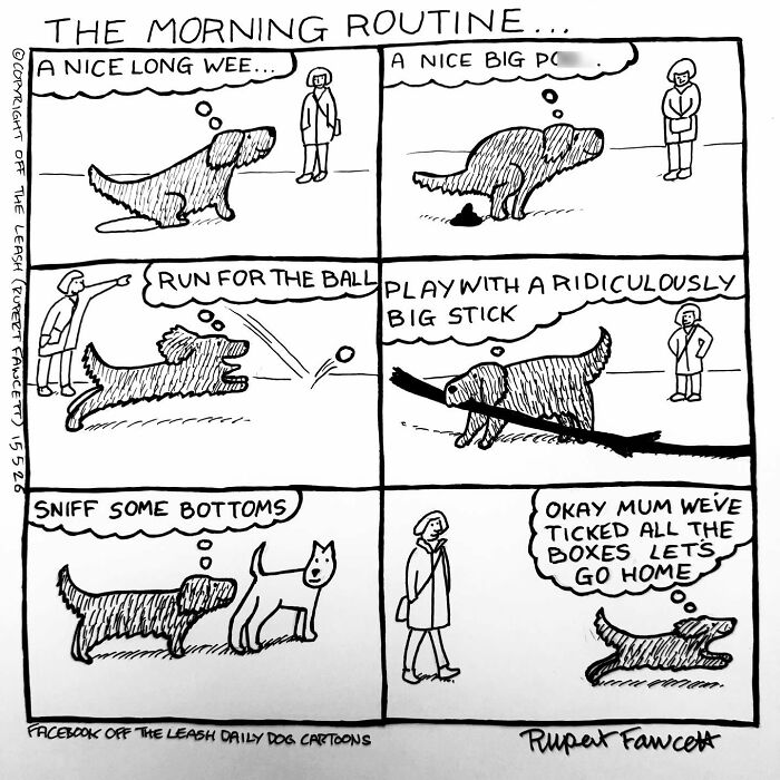 If You’re A Dog Owner, These 30 New “Off The Leash” Cartoons Might Totally Hit Home If You’re A Dog Owner, These 30 New “Off The Leash” Cartoons Might Totally Hit Home