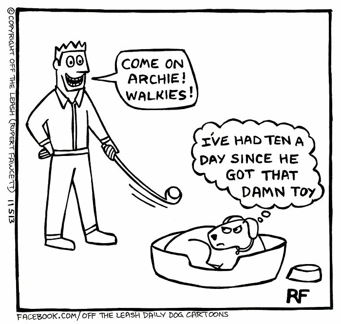 If You’re A Dog Owner, These 30 New “Off The Leash” Cartoons Might Totally Hit Home If You’re A Dog Owner, These 30 New “Off The Leash” Cartoons Might Totally Hit Home
