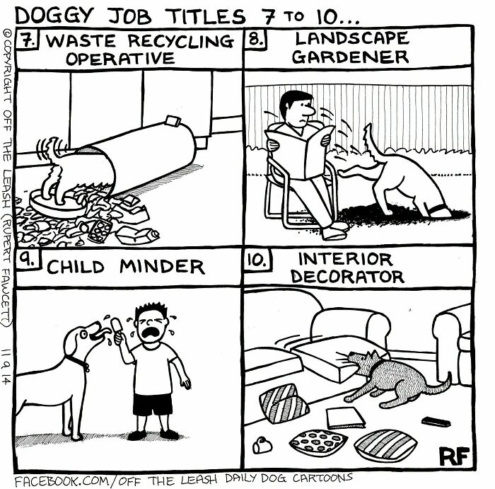 If You’re A Dog Owner, These 30 New “Off The Leash” Cartoons Might Totally Hit Home If You’re A Dog Owner, These 30 New “Off The Leash” Cartoons Might Totally Hit Home