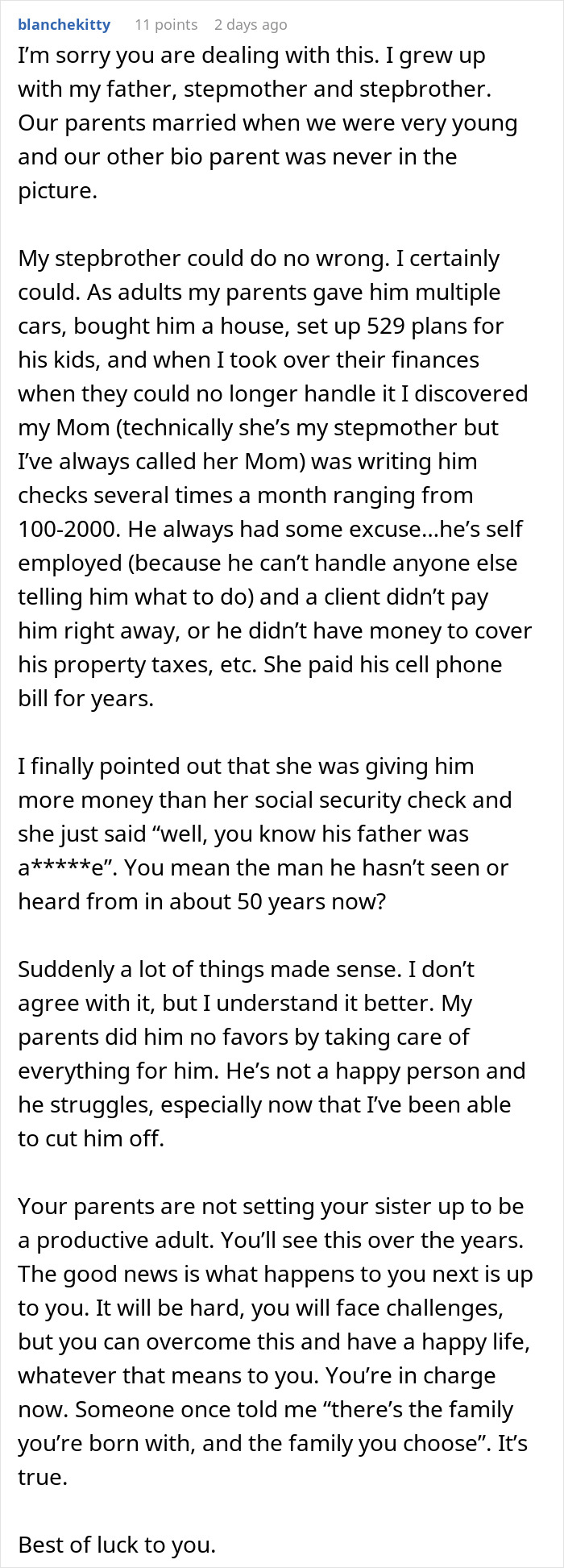 20YO Receives Special Treatment From Parents For Being Preemie, Bullies 18YO Causing Her To Leave 20YO Receives Special Treatment From Parents For Being Preemie, Bullies 18YO Causing Her To Leave