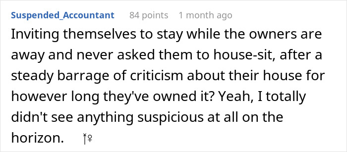 Sneaky In-Laws Try To Stay At Couple’s Home When They’re Not There In Order To Change It Completely Sneaky In-Laws Try To Stay At Couple’s Home When They’re Not There In Order To Change It Completely