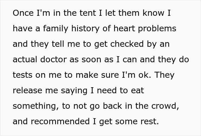 Man Wants To Go Home After Fainting At Concert, Fiancée Tries To Get Closer To The Stage Instead Man Wants To Go Home After Fainting At Concert, Fiancée Tries To Get Closer To The Stage Instead