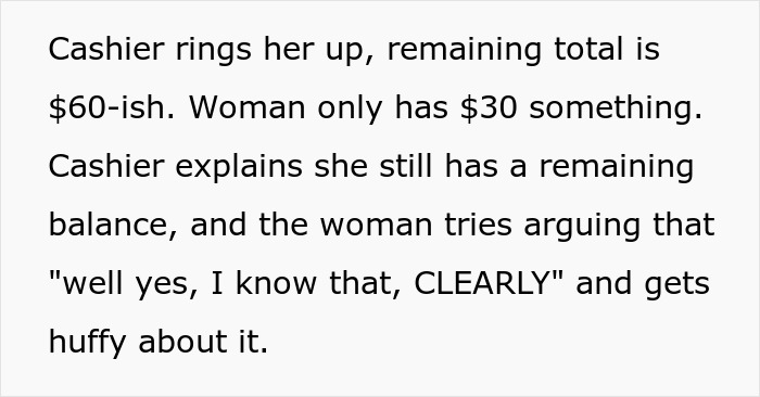 Customer Tries To Guilt Walmart Shoppers Into Helping Her Pay, Then Suddenly Finds Money To Cover It Customer Tries To Guilt Walmart Shoppers Into Helping Her Pay, Then Suddenly Finds Money To Cover It