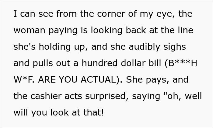 Customer Tries To Guilt Walmart Shoppers Into Helping Her Pay, Then Suddenly Finds Money To Cover It Customer Tries To Guilt Walmart Shoppers Into Helping Her Pay, Then Suddenly Finds Money To Cover It