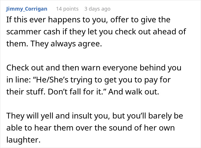 Customer Tries To Guilt Walmart Shoppers Into Helping Her Pay, Then Suddenly Finds Money To Cover It Customer Tries To Guilt Walmart Shoppers Into Helping Her Pay, Then Suddenly Finds Money To Cover It