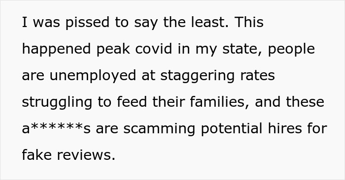 Restaurant Uses Potential Employees For A Scam, Regrets It Dearly