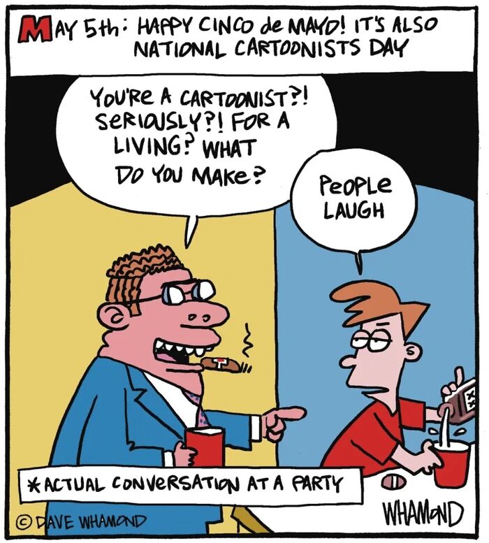 Dave Whamond’s 30 Clever Comics Prove Everyday Life Is Stranger Than Fiction