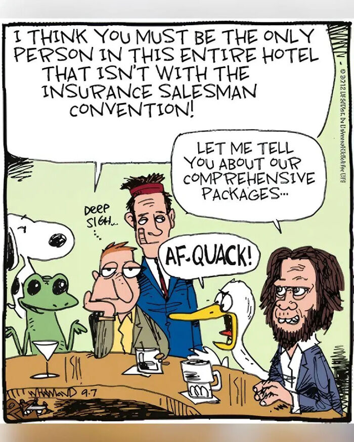 Dave Whamond’s 30 Clever Comics Prove Everyday Life Is Stranger Than Fiction