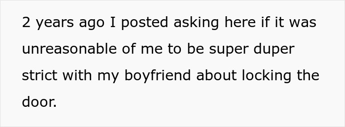 “Lesson Learned”: BF Keeps Forgetting To Lock Home Door, GF Proved Right After Shocking Break In