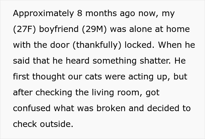 “Lesson Learned”: BF Keeps Forgetting To Lock Home Door, GF Proved Right After Shocking Break In