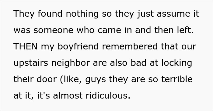 “Lesson Learned”: BF Keeps Forgetting To Lock Home Door, GF Proved Right After Shocking Break In