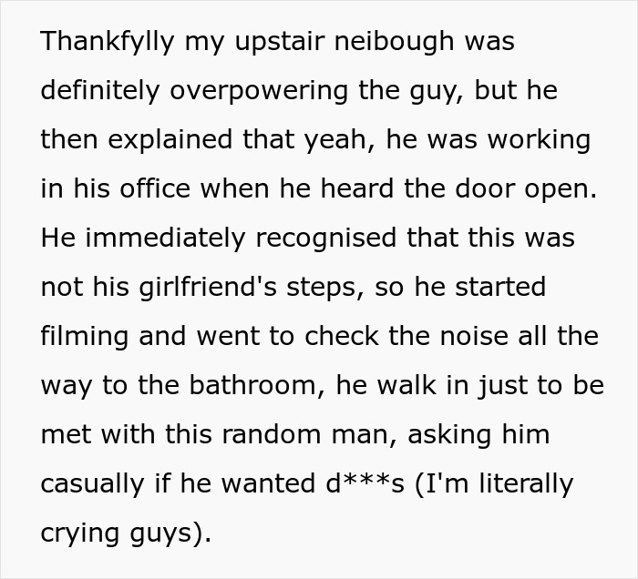 “Lesson Learned”: BF Keeps Forgetting To Lock Home Door, GF Proved Right After Shocking Break In