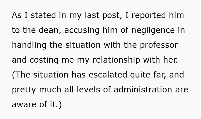 37YO’s Obsession With Professor Takes A Creepy Turn As She Reports Her For Her “Curt” Email