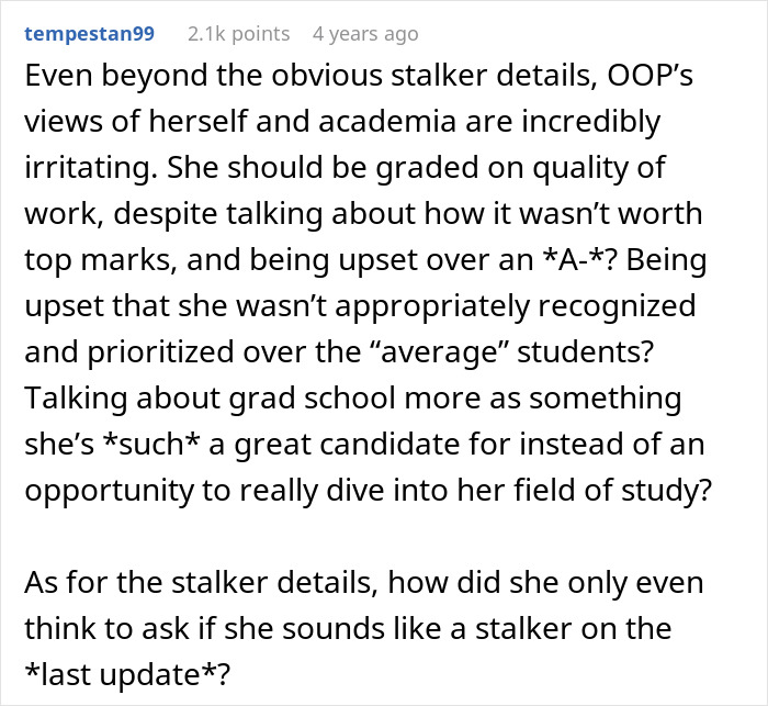 37YO’s Obsession With Professor Takes A Creepy Turn As She Reports Her For Her “Curt” Email
