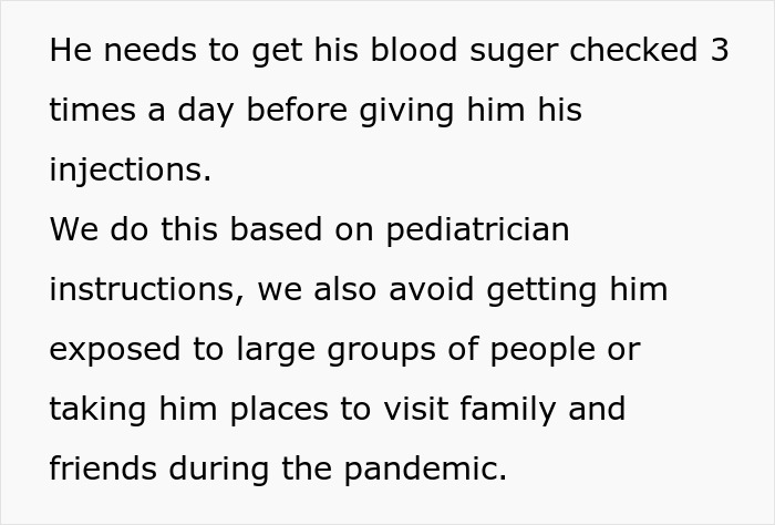 Entitled MIL Thinks Grandson Needs Carbs Instead Of Insulin, Parents Livid As Kid Ends Up In The ER