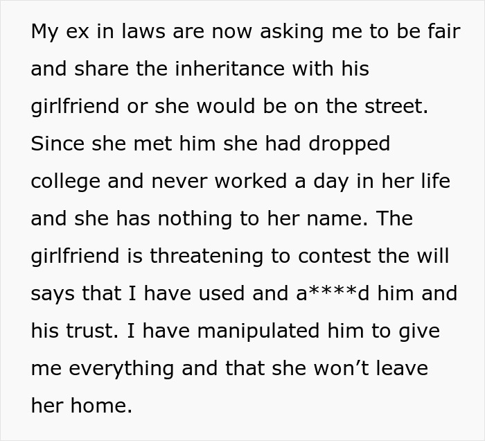 Guy&rsquo;s Final Apology Comes With &euro;1.3M Inheritance, Shocked Ex Wonders If She Owes His GF Anything