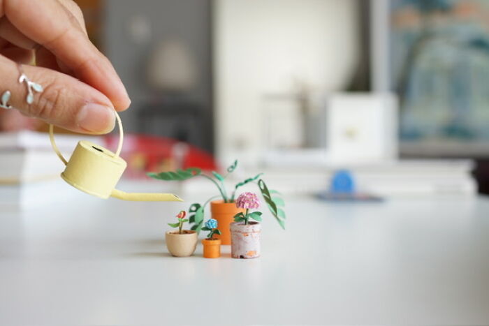 Artist Creates Miniature Paper Figures Filled With Immense Detail (51 Pics)