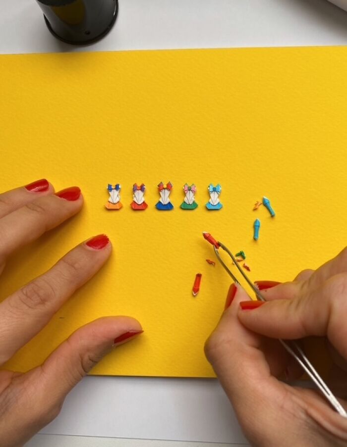 Artist Creates Miniature Paper Figures Filled With Immense Detail (51 Pics)